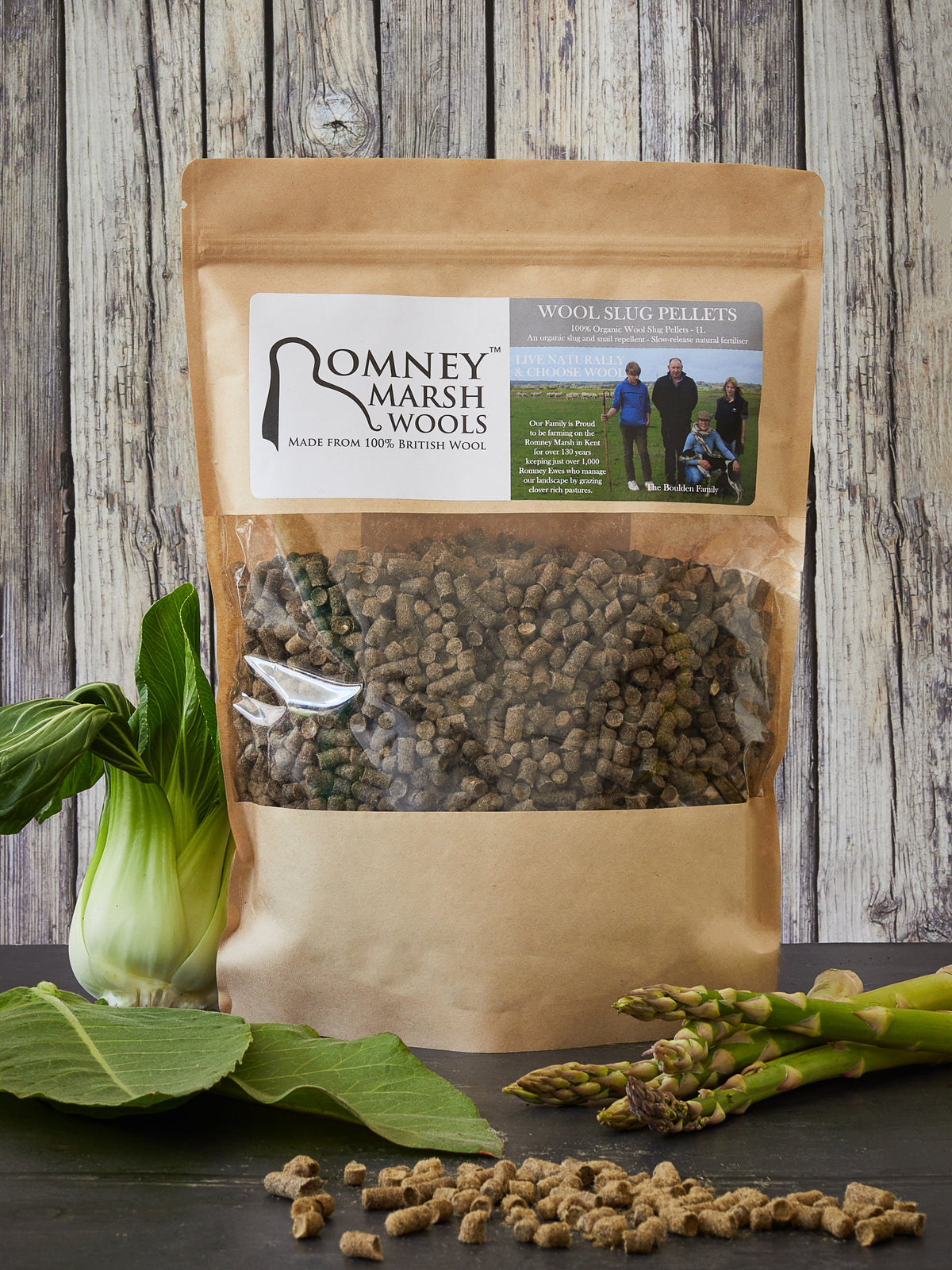 Romney Marsh Wools - Organic Wool Slug Pellets