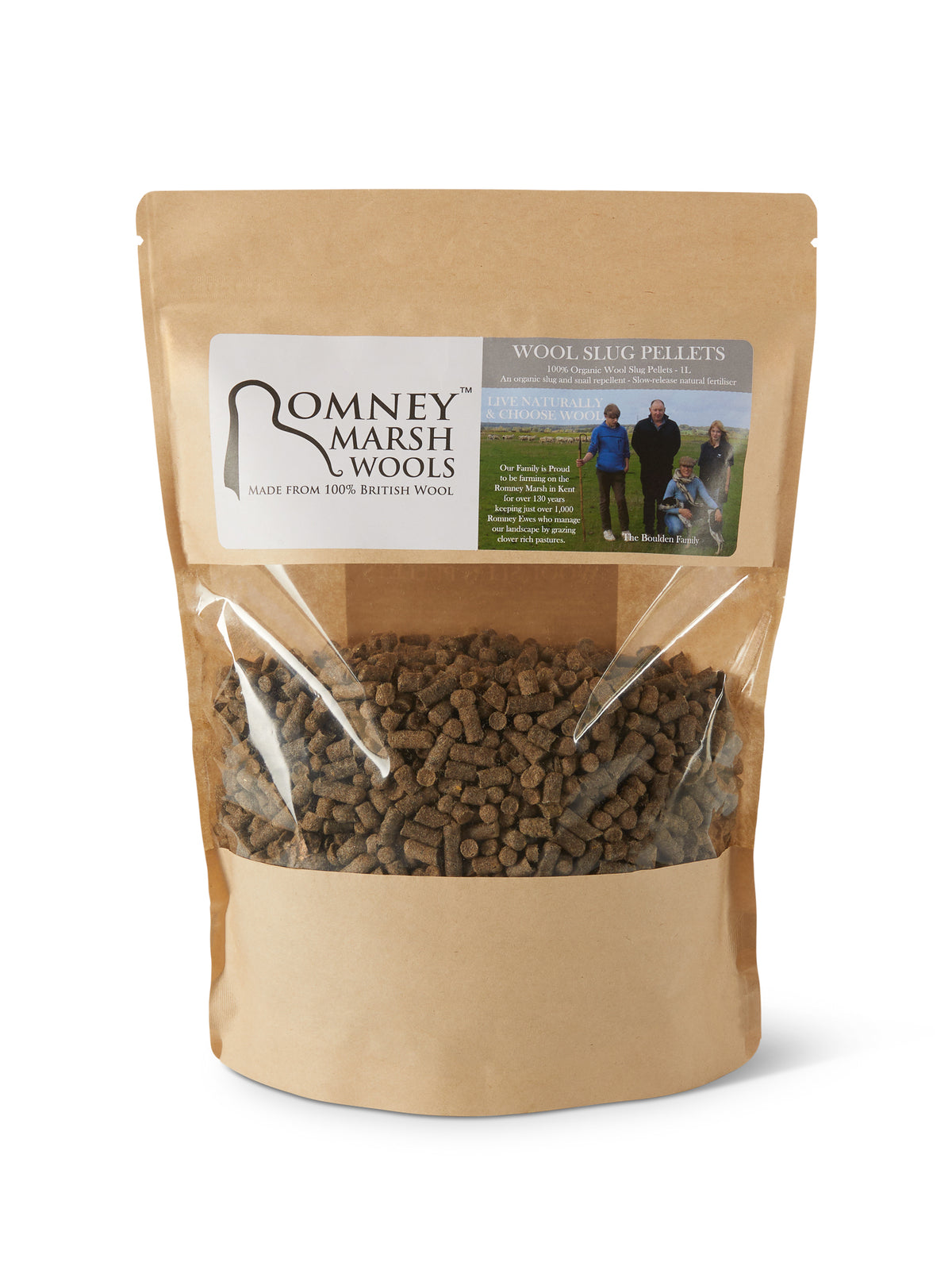 Romney Marsh Wools - Organic Wool Slug Pellets