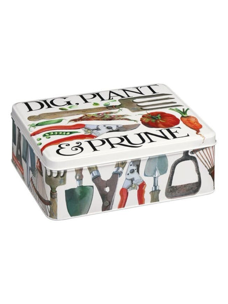 Emma Bridgewater Dig The Garden Deep Rectangular Tin