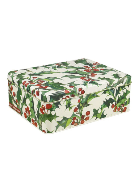 Emma Bridgewater Holly Deep Rectangular Tin