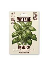 Heritage Seed And Stoneware Label Set, Basil