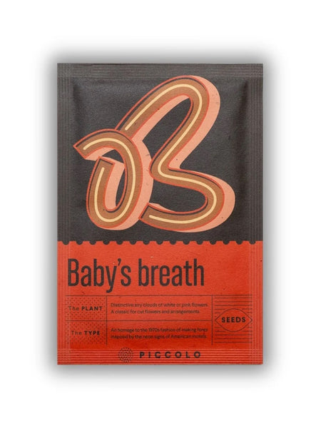 Piccolo Seeds - B for Baby's Breath