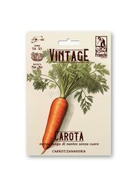 Heritage Seed and Stoneware Label Set, Carrot