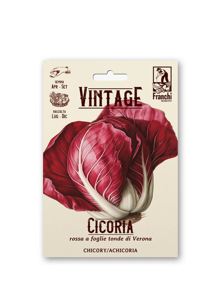 Franchi Seeds - Chicory 'Radicchio a Foglie Tonde di Verona'