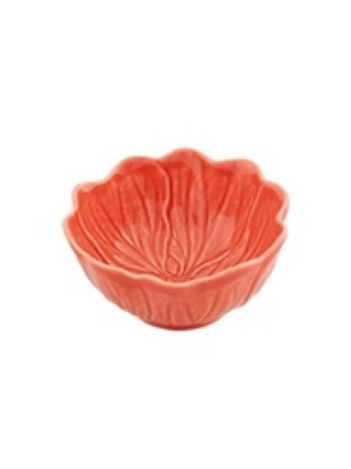 Bordallo Pinheiro Buttercup Flower Bowl, Coral – Dan Cooper Garden