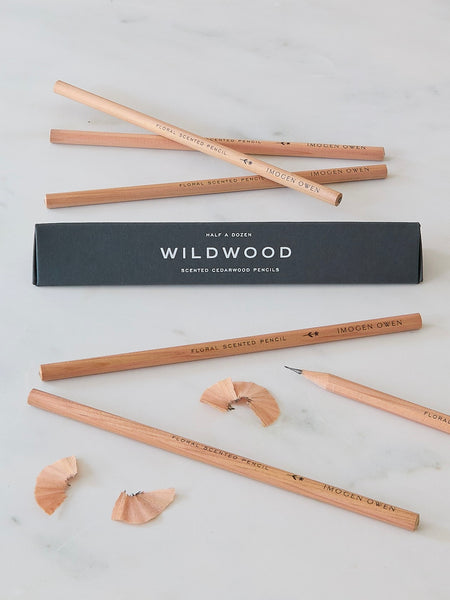 Imogen Owen Scented Cedarwood Pencils, Wildwood