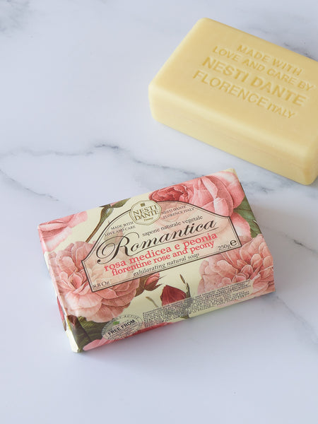 Nesti Dante Romantica FLORENTINE ROSE & PEONY SOAP