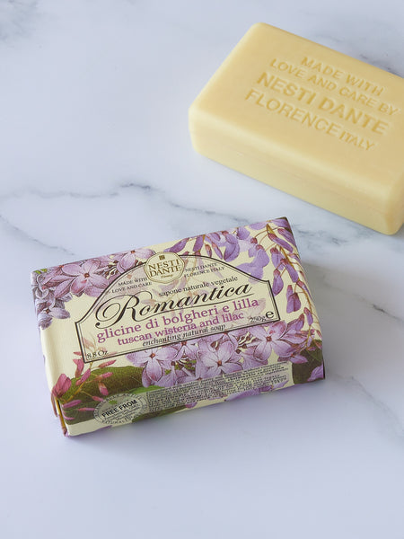 Nesti Dante Romantica TUSCAN WISTERIA & LILAC SOAP