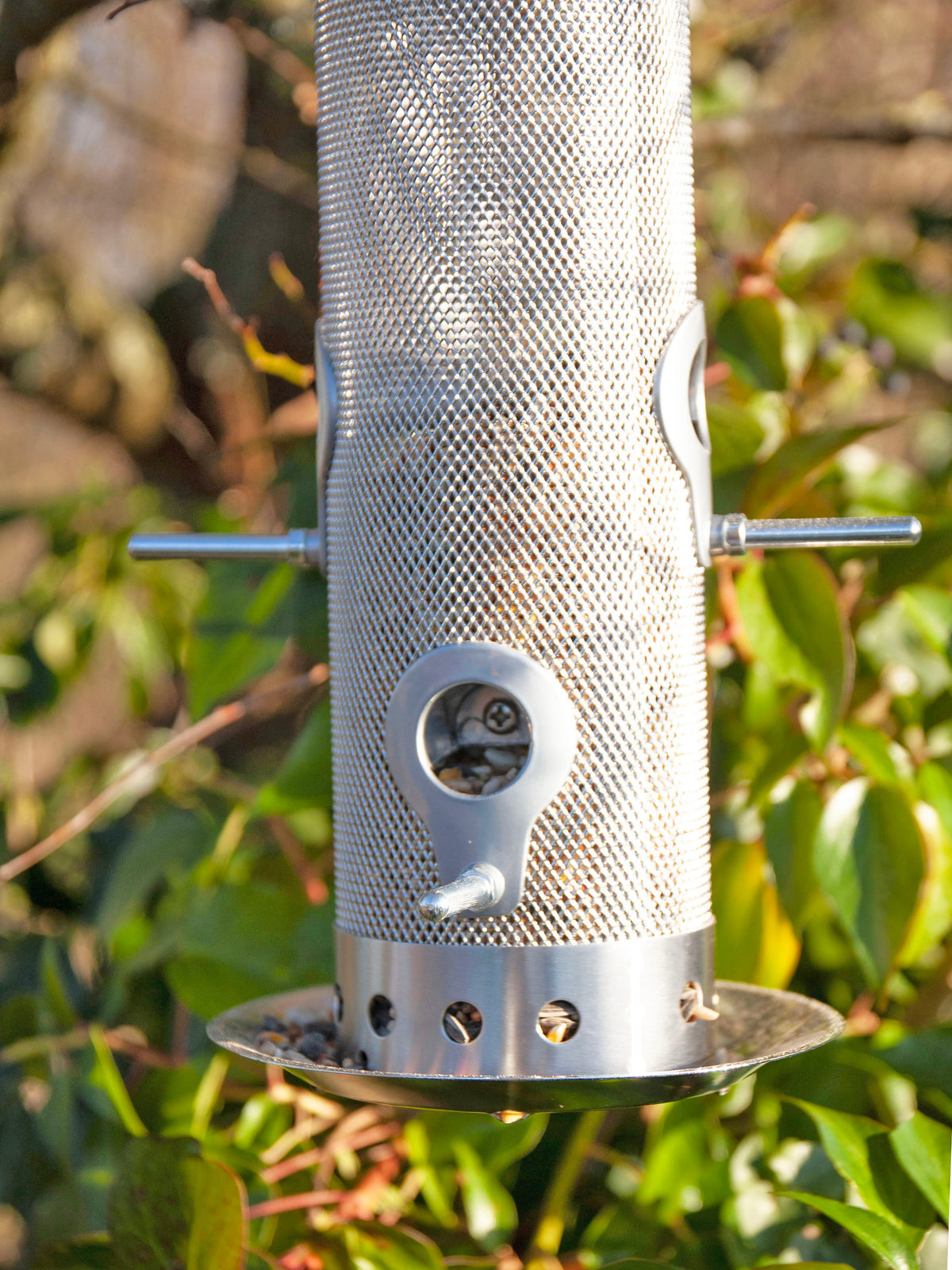 Plastic-Free, Stainless Steel Bird Feeder